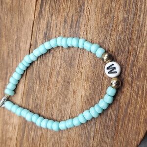 B2803 initial M bracelet